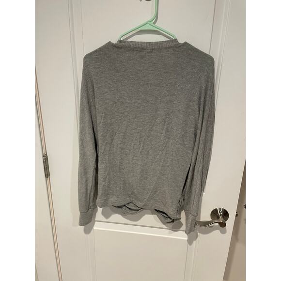 Vintage Michael Stars Los Angeles grey cinched sweater small - Picture 3 of 4